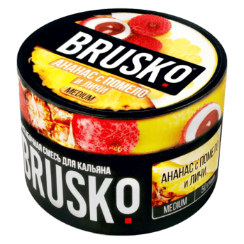 BRUSKO MEDIUM Ананас с помело и личи 50гр