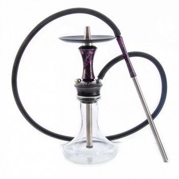 Кальян ESS Big Jonny custom чёрно-фиолетовый