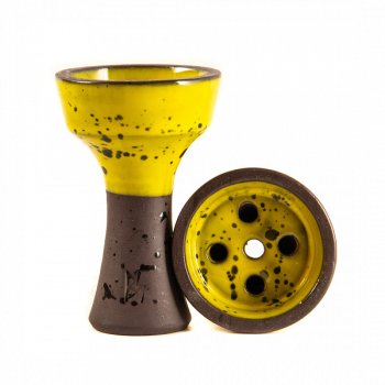 Чашка VINTAGE Blackstone bowl Killer glaze жёлтая
