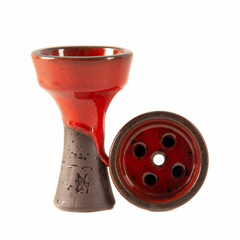 Чашка VINTAGE Blackstone bowl Killer glaze красная