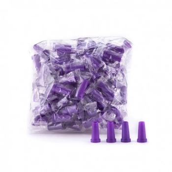 Мундштуки одноразовые ФИОЛЕТОВЫЕ (100 шт)