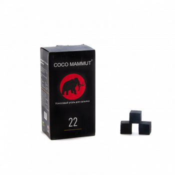 Уголь кокосовый COCO MAMMUT 96 шт (22 мм)