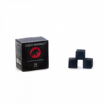 Уголь кокосовый COCO MAMMUT 18 шт (25 мм)