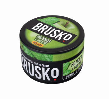 BRUSKO MEDIUM Яблоко с мятой 250гр
