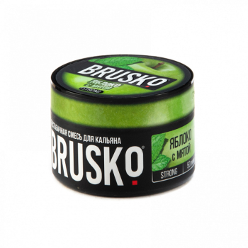 BRUSKO STRONG Яблоко с мятой 50гр
