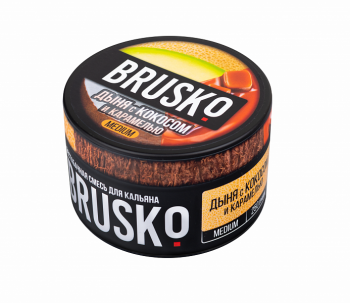 BRUSKO MEDIUM Дыня с кокосом и карамелью 250гр