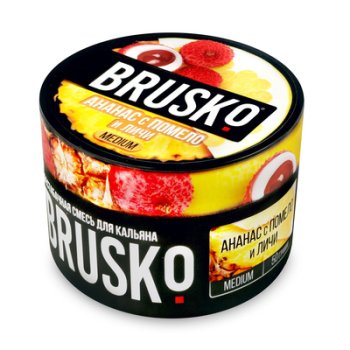 BRUSKO MEDIUM Ананас помело личи 50гр