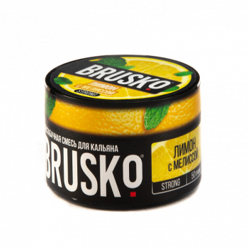BRUSKO STRONG Лимон с мелиссой 50гр
