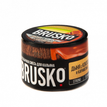 BRUSKO STRONG Дыня с кокосом и карамелью 50гр