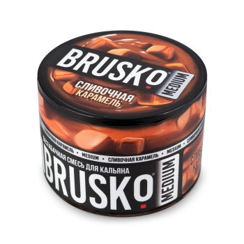 BRUSKO MEDIUM Сливочная карамель 50гр