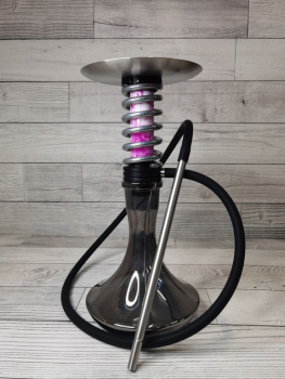 Кальян Shi Carver - Static Easy Acryl Violet Chrome