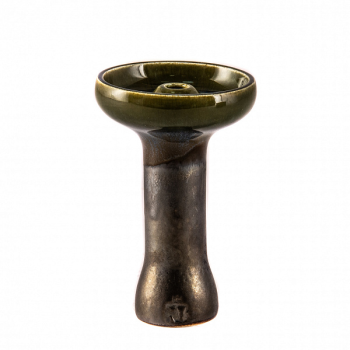 Royal bowls Duke зеленый с черной ножкой