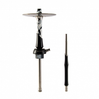 MAKE HOOKAH чёрно-белый