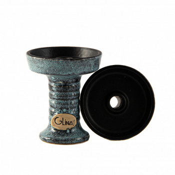 Чашка Глина Harmony сеточка бирюзовая