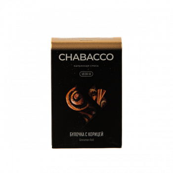 Chabacco MEDIUM Cinnamon roll 50гр