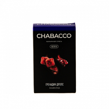 Chabacco MEDIUM Grenadine drops 50гр