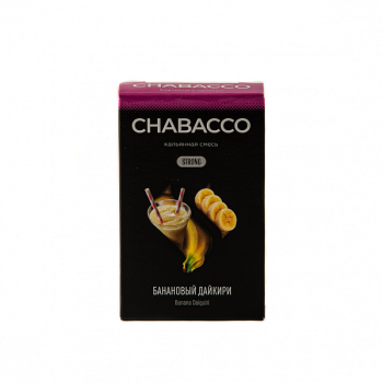 Chabacco STRONG Banana daiquiri 50гр