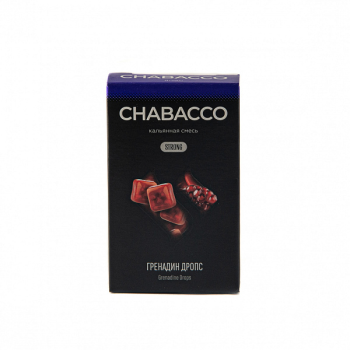 Chabacco STRONG Grenadine drops 50гр