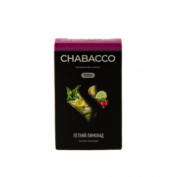 Chabacco STRONG Summer lemonade 50гр