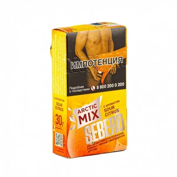Табак для кальяна Sebero Arctic Mix Sour citrus 30гр