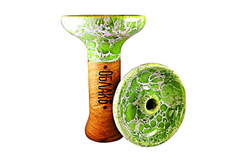 Чаша Облако - Phunnel M Glaze Салатово Белая