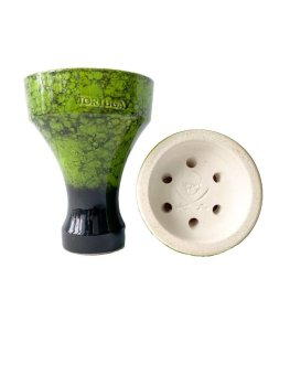 Чашка Tortuga Чёрная метка глазурь салатовая