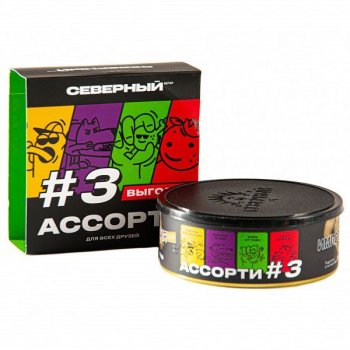 Табак для кальяна Северный Ассорти №3 100гр