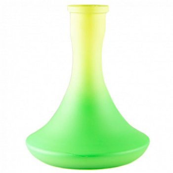 Колба Daly жёлтый лимон матовая (с бортом)