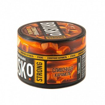 Табак для кальяна BRUSKO STRONG Сливочная карамель 50гр