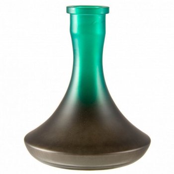Колба Daly зелёный-дым матовая (с бортом)
