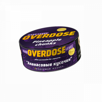 Табак для кальяна Overdose Pineapple Chunks 25гр