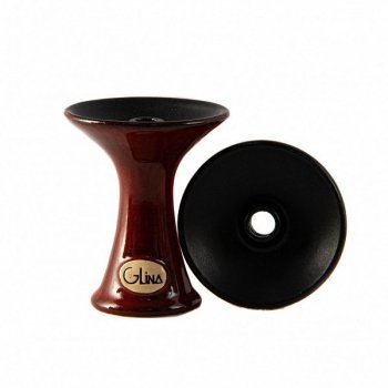 Чашка Глина Alien бордовая