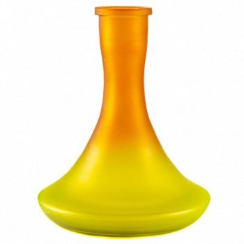 Колба Daly жёлто-оранжевая матовая (с бортом)