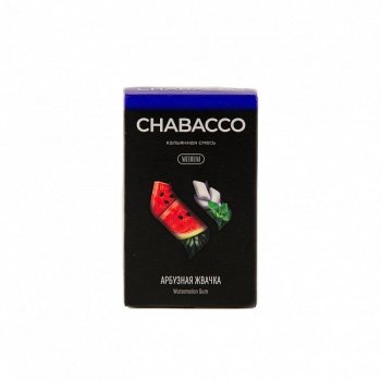 Табак для кальяна Chabacco Mix MEDIUM Watermelon gum 50гр