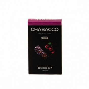 Табак для кальяна Chabacco Mix STRONG Cherry cola 50гр