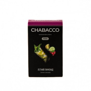 Табак для кальяна Chabacco Mix STRONG Summer lemonade 50гр