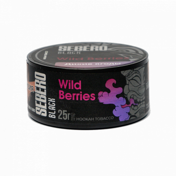 Табак для кальяна Sebero Black Wild berries 25гр