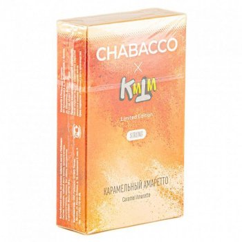 Табак для кальяна Chabacco STRONG Caramel amaretto 50гр
