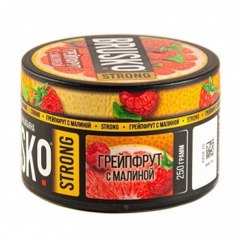 Табак для кальяна BRUSKO STRONG Грейпфрут с малиной 250гр