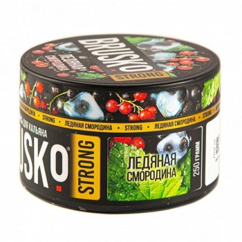 Табак для кальяна BRUSKO STRONG Ледяная смородина 250гр