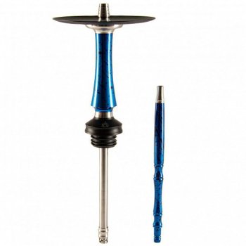 Кальян Voodoo Smoke DOWN Custom blue-black (мунд. в цвет)