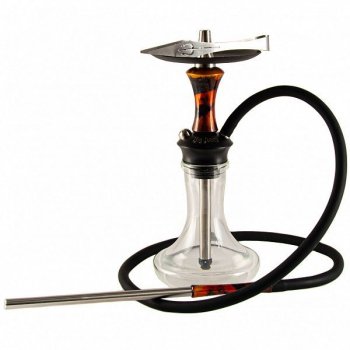 Кальян ESS Big Jonny custom чёрно-красно-оранжевый