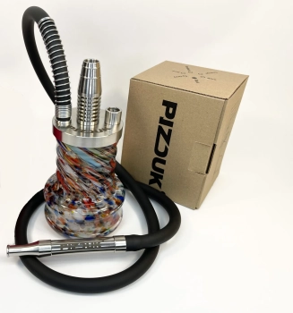 Кальян Pizduk Hookah (grey-bag) Цветная Колба