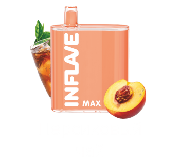 INFLAVE MAX Персиковый чай (4000 затяжек)
