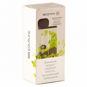 SOAK M Japanese Matcha 4000 затяжек