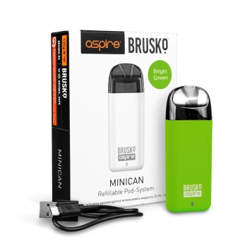 Электронная система BRUSKO Minican 350 mAh (зелёный)