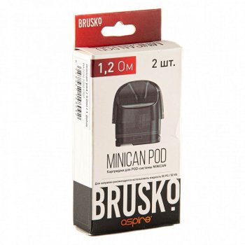 Картридж к электронной системе BRUSKO Minican (2шт.) 1,0