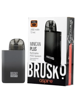 Электронная система BRUSKO Minican Plus (чёрно-серый градиент)