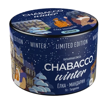 Табак для кальяна Chabacco MEDIUM LE Fir-Tangerine 50гр