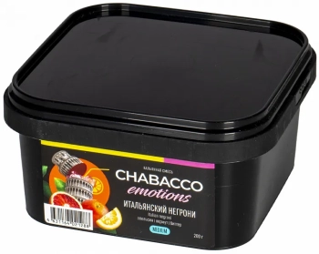 Табак для кальяна Chabacco Emotions MEDIUM Virgin negroni 200гр